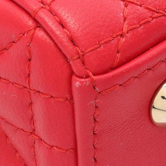 Dior LADY MY ABCDIOR Cannage Small Handbag Bag Red - Picture 5 of 9